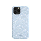 Powder Blue Snowy Mountains iPhone 11 Pro Case