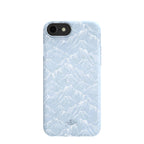 Powder Blue Snowy Mountains iPhone 6/6s/7/8/SE Case