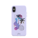 Lavender South Beach iPhone X Case