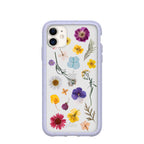 Clear Springtime iPhone 11 Case With Lavender Ridge
