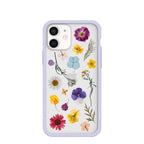 Clear Springtime iPhone 12/ iPhone 12 Pro Case With Lavender Ridge