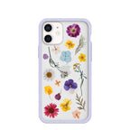 Clear Springtime iPhone 12 Mini Case With Lavender Ridge