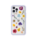 Coque transparente Springtime pour iPhone 12 Pro Max avec motif Lavender Ridge