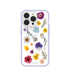 Clear Springtime iPhone 13 Pro Case With Lavender Ridge