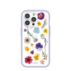 Clear Springtime iPhone 14 Pro Case With Lavender Ridge