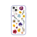 Clear Springtime iPhone 14 Plus Case With Lavender Ridge