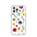 Clear Springtime iPhone 14 Pro Max Case With Lavender Ridge
