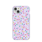Lavender Sprinkles iPhone 14 Plus Case