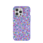 Lavender Sprinkles iPhone 14 Pro Case