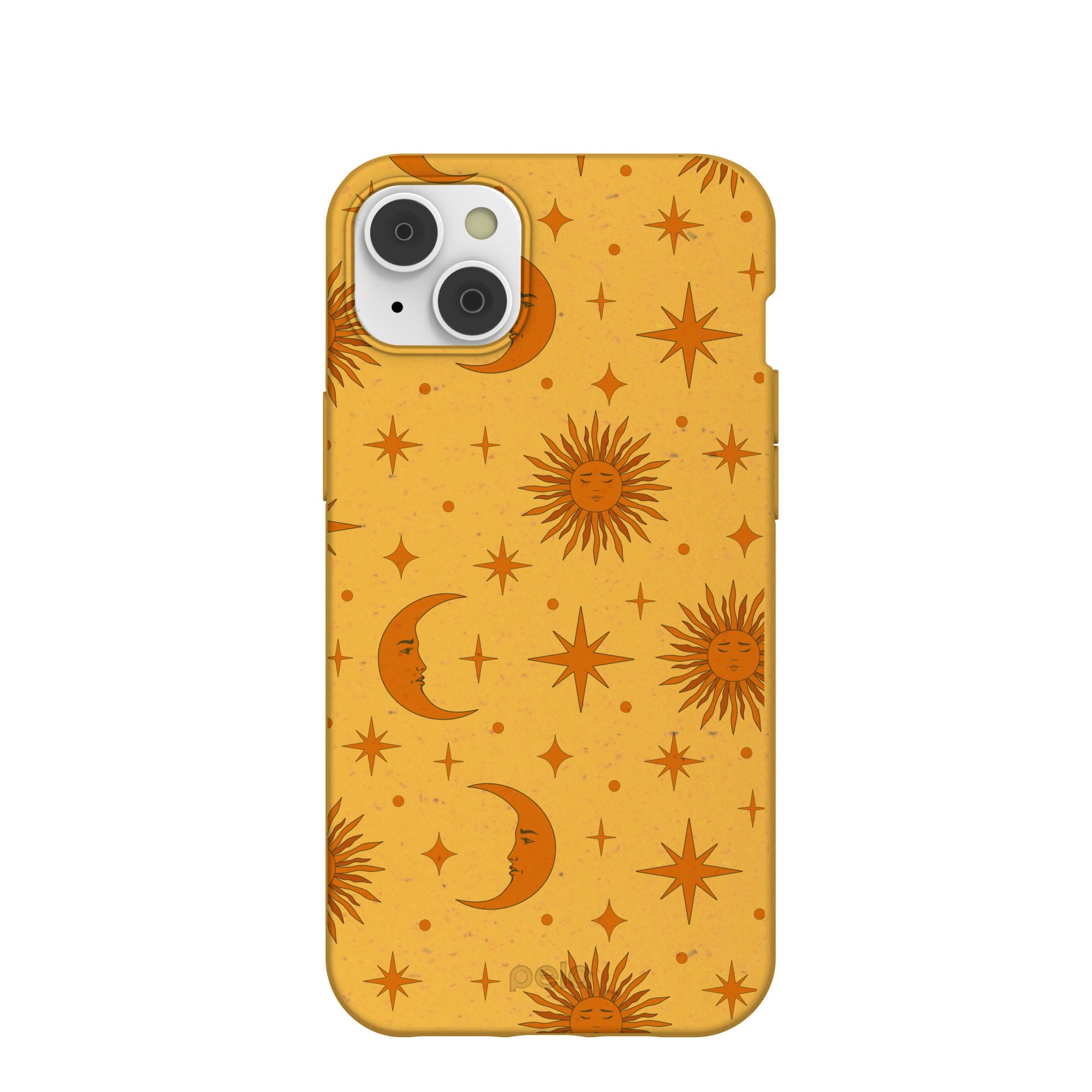 Honey Sun and Moon iPhone 14 Plus Case Pela Case