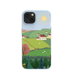 Powder Blue Sunny Countryside iPhone 13 Case