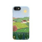 Powder Blue Sunny Countryside iPhone 6/6s/7/8/SE Case