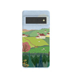 Powder Blue Sunny Countryside Google Pixel 6 Pro Case