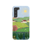 Powder Blue Sunny Countryside Samsung Galaxy S23+(Plus) Case