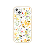 Clear Sweet Bees iPhone 13 Case With London Fog Ridge