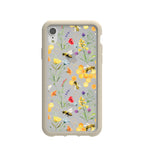 Clear Sweet Bees iPhone XR Case With London Fog Ridge