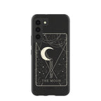 Black The Moon Samsung Galaxy S22 Case