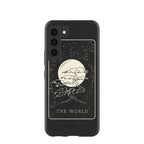 Black The World Samsung Galaxy S22 Case