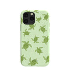 Sage Green Tiny Turtles iPhone 11 Pro Case
