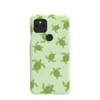Sage Green Tiny Turtles Google Pixel 5 Case