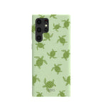 Sage Green Tiny Turtles Samsung Galaxy S22 Ultra Case