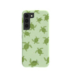 Sage Green Tiny Turtles Samsung Galaxy S22 Case