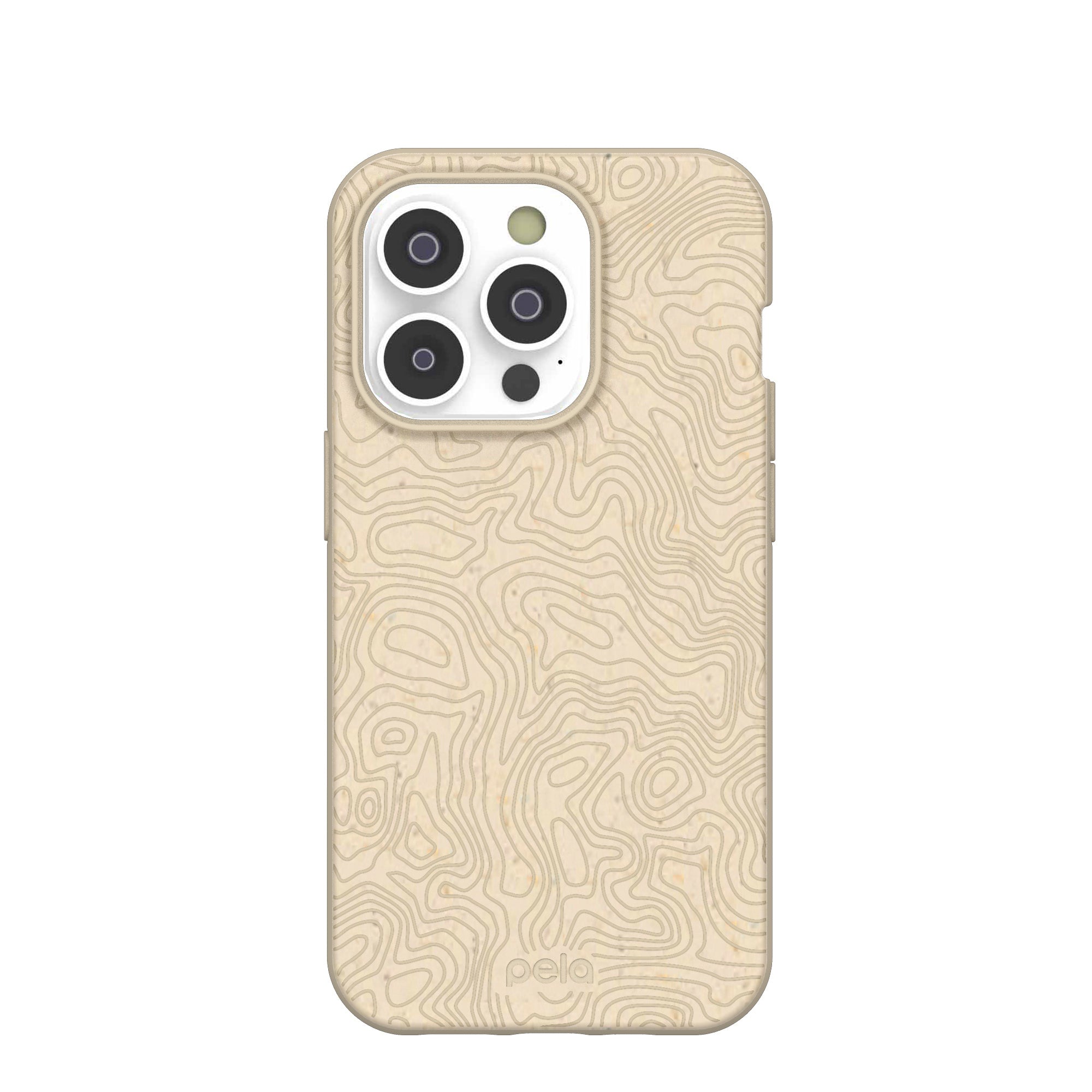 London Fog Topographic iPhone 14 Pro Case Pela Case