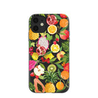 Black Tutti Frutti iPhone 11 Case