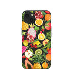 Black Tutti Frutti iPhone 13 Case