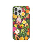 Black Tutti Frutti iPhone 14 Pro Max Case