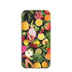 Black Tutti Frutti iPhone XR Case