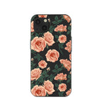 Black Vintage roses iPhone 13 Case