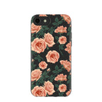 Black Vintage roses iPhone 6/6s/7/8/SE Case
