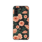 Black Vintage roses Samsung Galaxy S21 Case