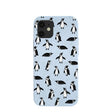 Powder Blue Waddles iPhone 12 Mini Case