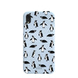Powder Blue Waddles iPhone XR Case