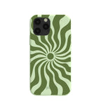Sage Green Watermelon Time Warp iPhone 11 Pro Case