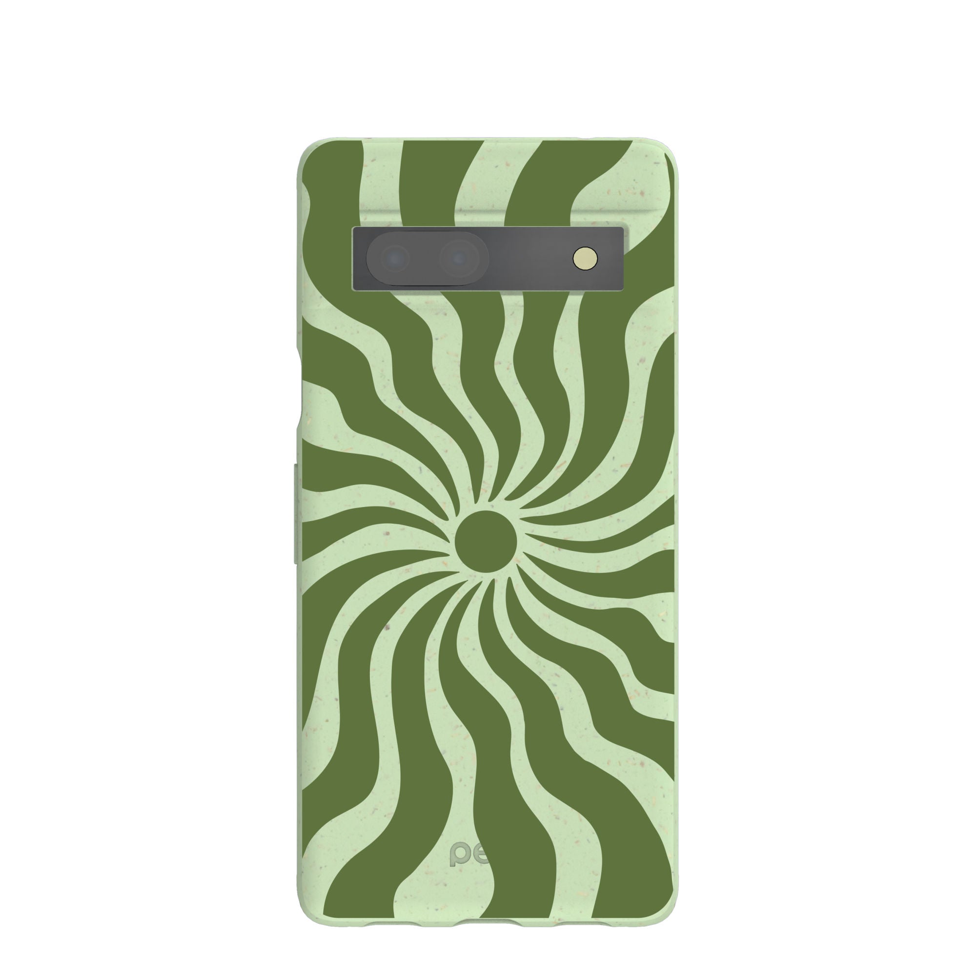 Sage Green Watermelon Time Warp Google Pixel 7a Case Pela Case