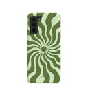 Coque Time Warp pastèque vert sauge pour Samsung Galaxy S21