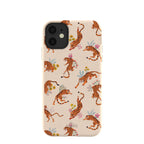 Seashell Whimsical Tigers iPhone 11 Case