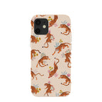 Seashell Whimsical Tigers iPhone 12 Mini Case