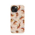 Seashell Whimsical Tigers iPhone 13 Mini Case