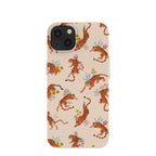 Seashell Whimsical Tigers iPhone 13 Case
