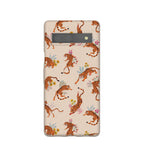 Seashell Whimsical Tigers Google Pixel 7a Case