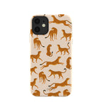 Seashell Wild Cats iPhone 11 Case