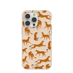 Seashell Wild Cats iPhone 14 Pro Max Case