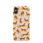 Seashell Wild Cats iPhone X Case