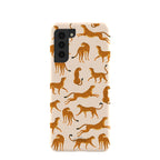 Seashell Wild Cats Samsung Galaxy S21 Case
