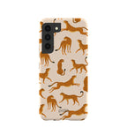 Seashell Wild Cats Samsung Galaxy S22 Case