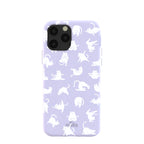 Lavender Yoga Cat iPhone 11 Pro Case